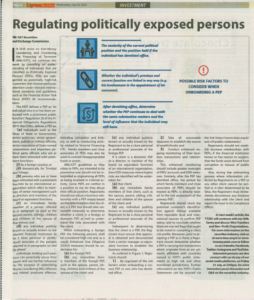 Politically Exposed Persons – TTSEC